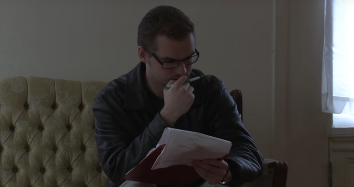 A.D. Schmidt, director of the short horror film Quiz