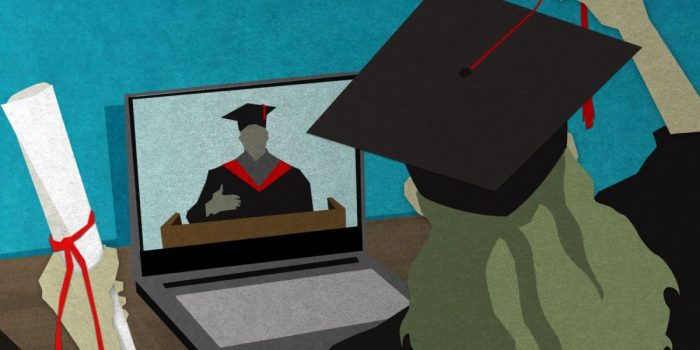 Institutions and teachers reckon that having students miss the exciting communal experience of graduation is a poignant loss. (CREDIT: CNN)